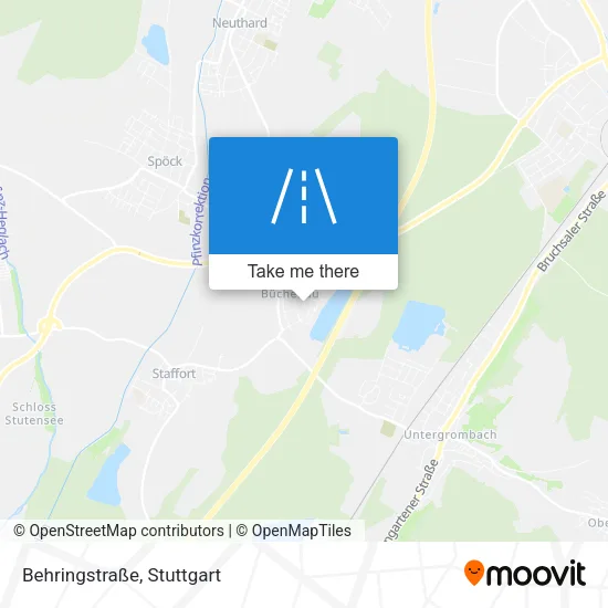 Карта Behringstraße