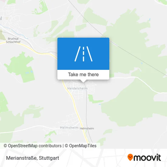 Карта Merianstraße