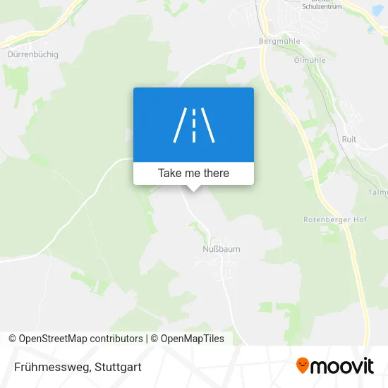 Карта Frühmessweg