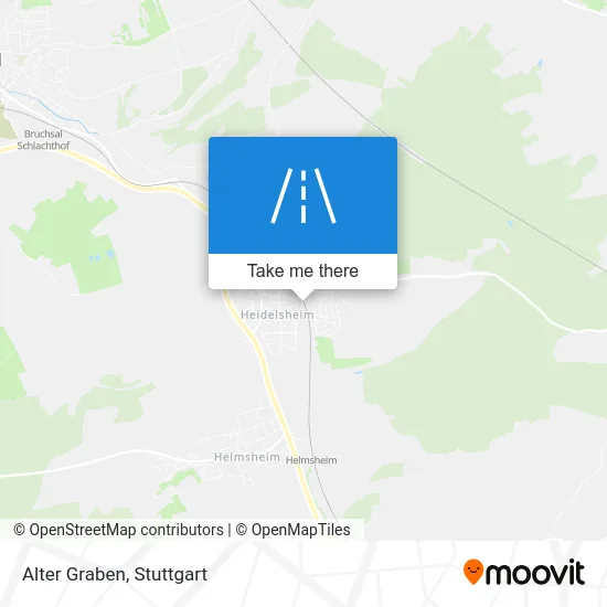 Карта Alter Graben