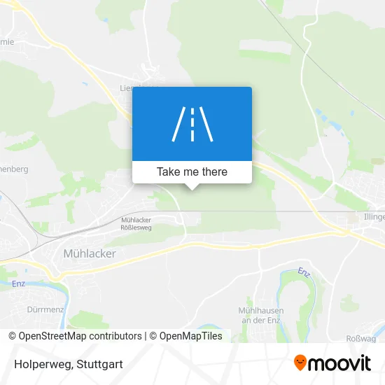 Карта Holperweg