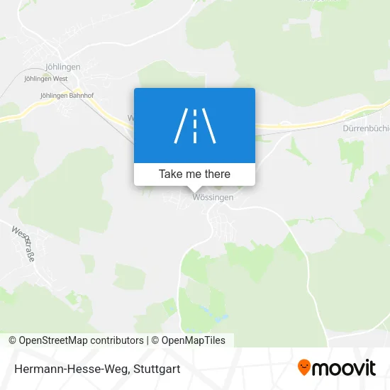 Карта Hermann-Hesse-Weg