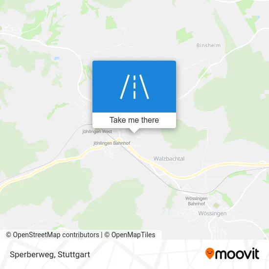 Карта Sperberweg