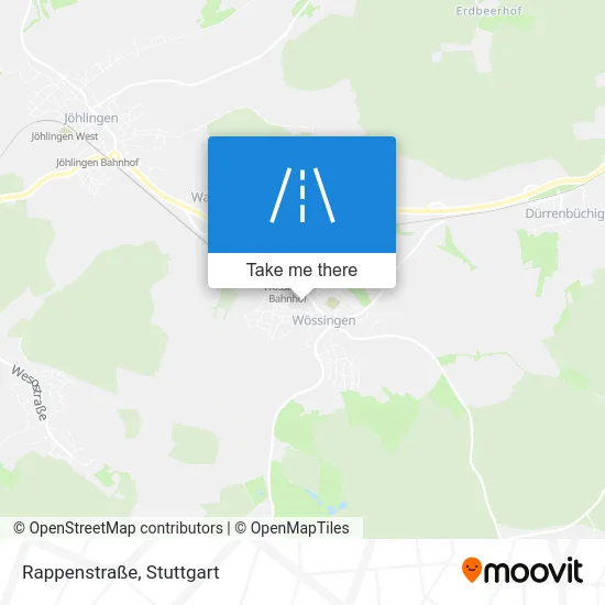 Карта Rappenstraße