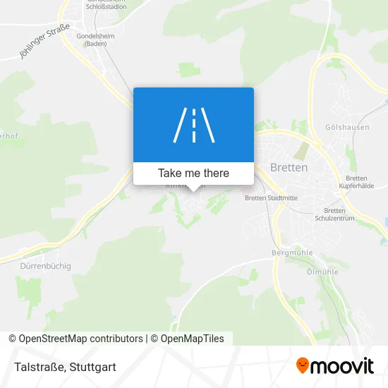 Карта Talstraße