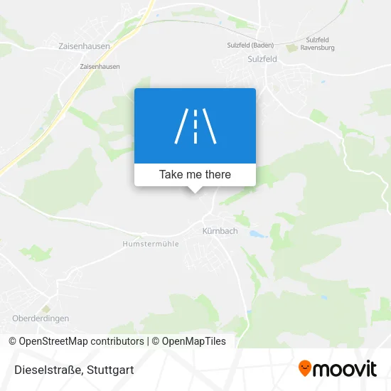 Карта Dieselstraße