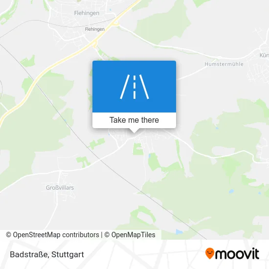 Карта Badstraße