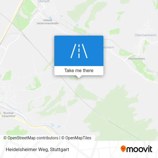Карта Heidelsheimer Weg