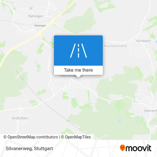 Карта Silvanerweg