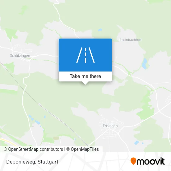 Карта Deponieweg