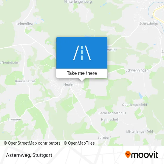 Карта Asternweg