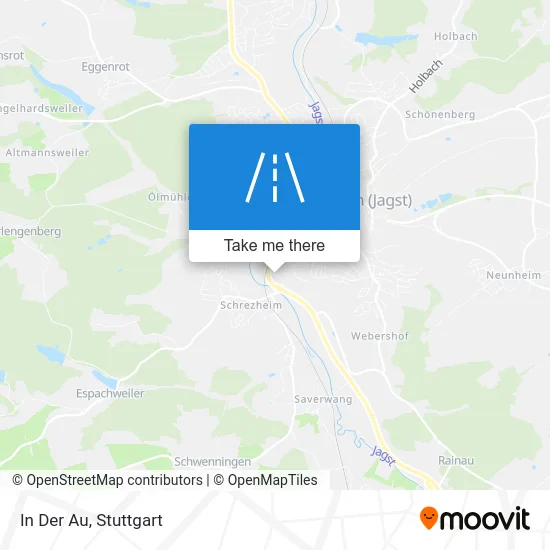 Карта In Der Au