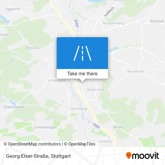 Карта Georg-Elser-Straße