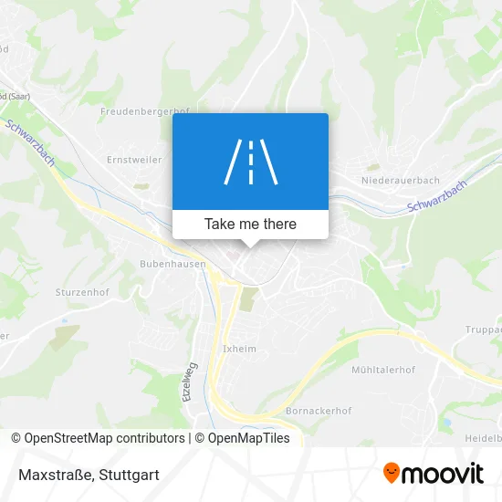 Карта Maxstraße