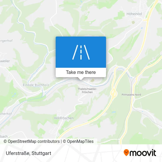 Карта Uferstraße