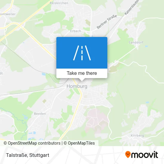 Карта Talstraße