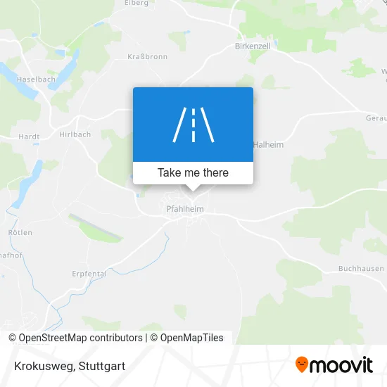 Карта Krokusweg