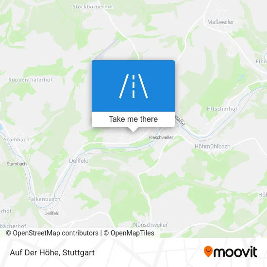 Карта Auf Der Höhe