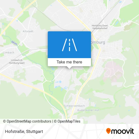Карта Hofstraße