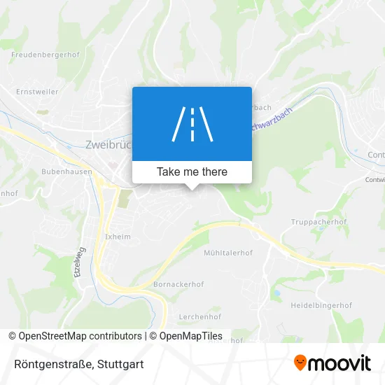 Карта Röntgenstraße