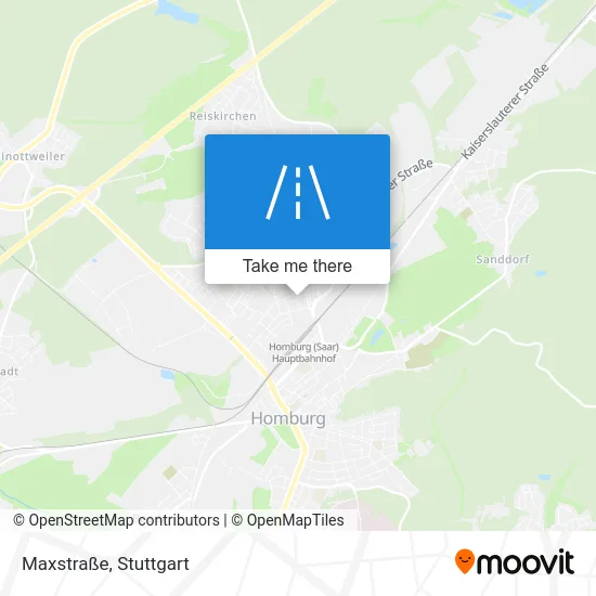 Карта Maxstraße