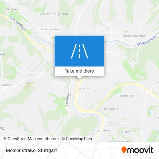 Карта Meisenstraße
