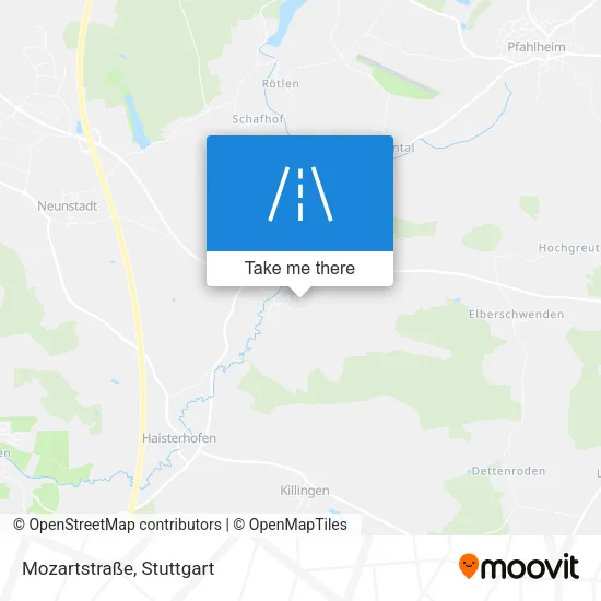 Карта Mozartstraße