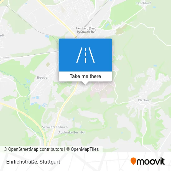 Карта Ehrlichstraße