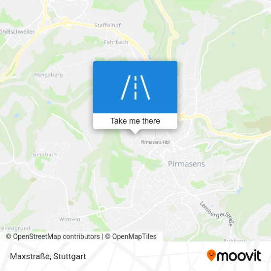Карта Maxstraße