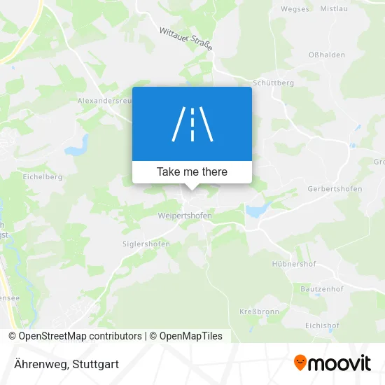 Карта Ährenweg