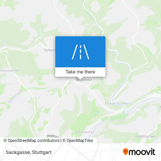 Карта Sackgasse