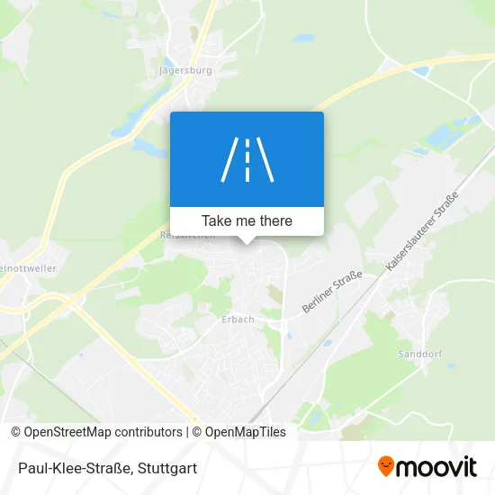 Карта Paul-Klee-Straße