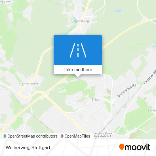 Карта Weiherweg