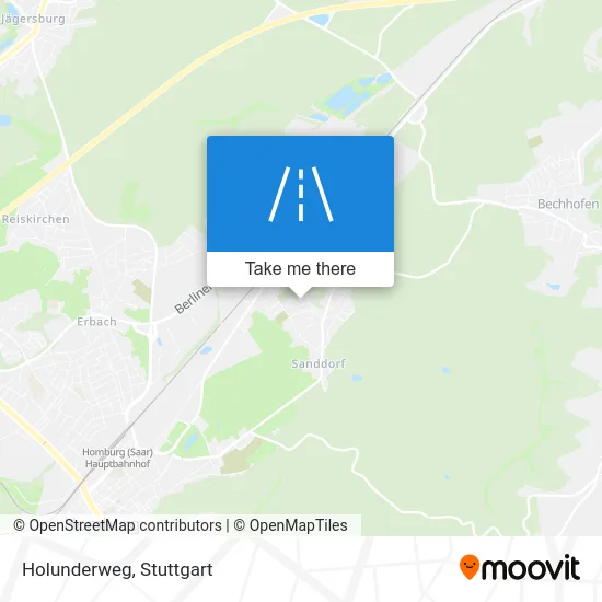 Карта Holunderweg