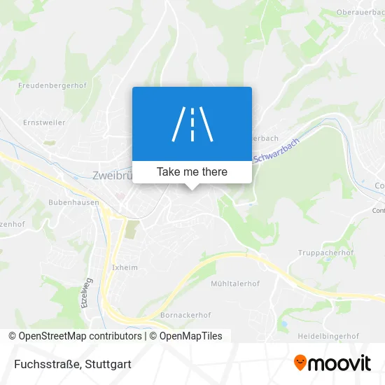 Карта Fuchsstraße