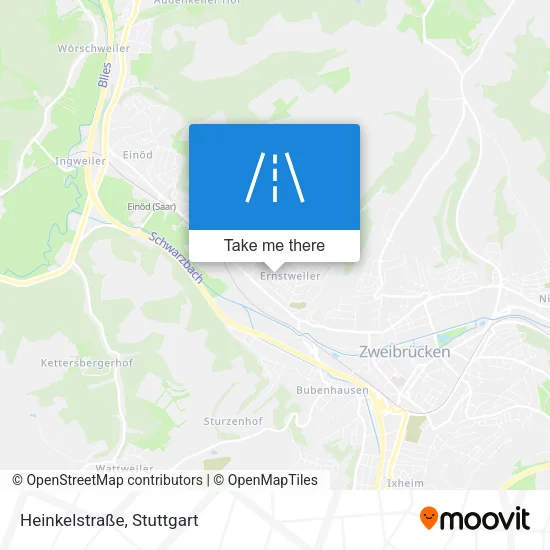 Карта Heinkelstraße