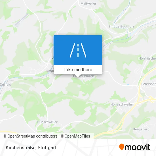 Карта Kirchenstraße