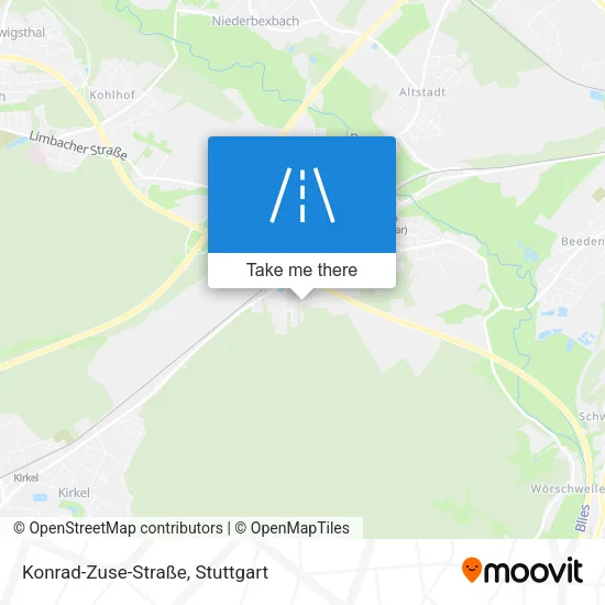 Карта Konrad-Zuse-Straße