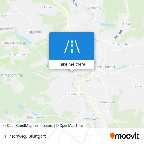 Карта Hirschweg