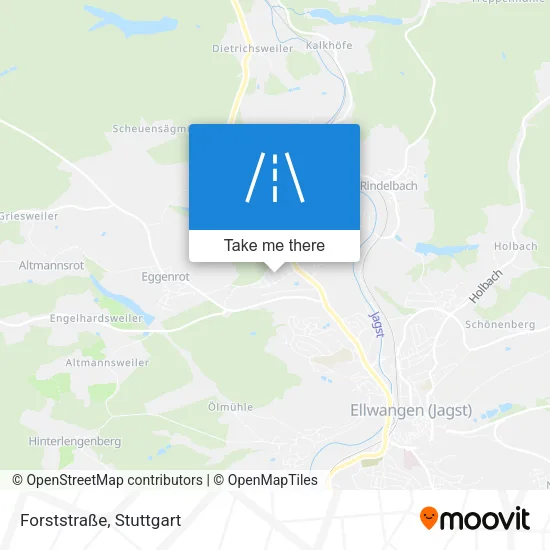 Карта Forststraße