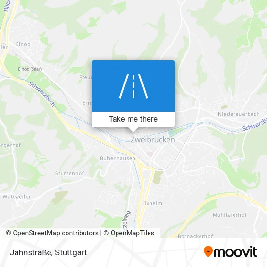 Карта Jahnstraße