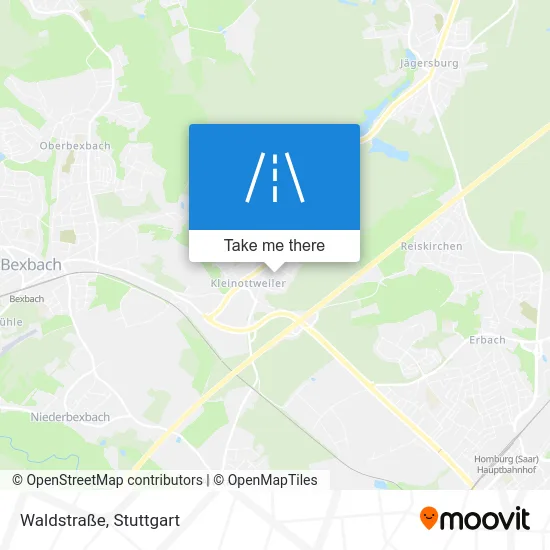 Карта Waldstraße