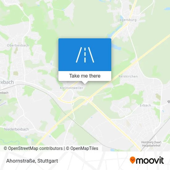 Карта Ahornstraße