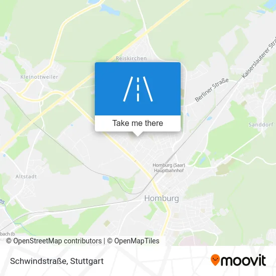 Карта Schwindstraße