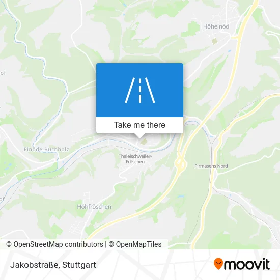 Карта Jakobstraße