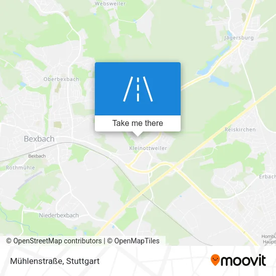 Карта Mühlenstraße