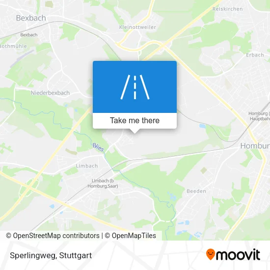 Карта Sperlingweg