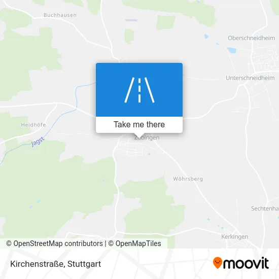 Карта Kirchenstraße