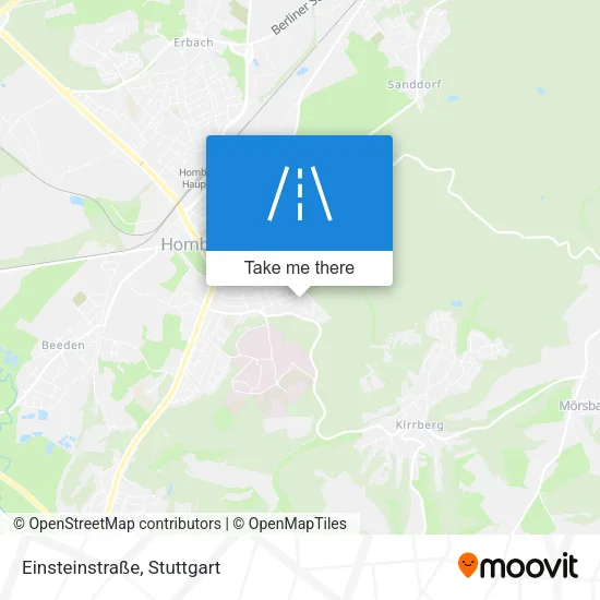 Карта Einsteinstraße
