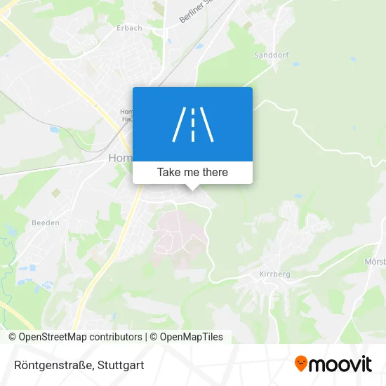 Карта Röntgenstraße